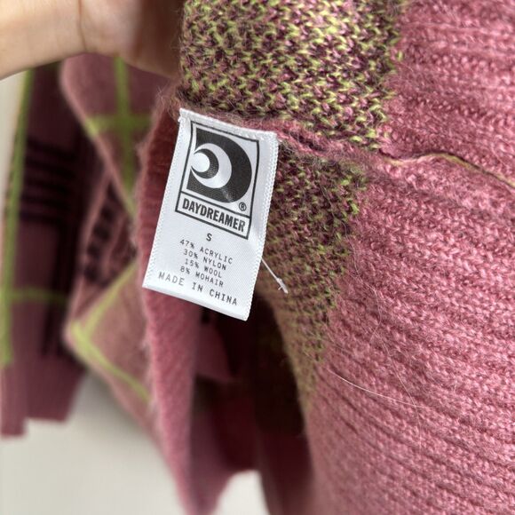 Daydreamer Rosebloom Plaid Cardigan - Picture 5 of 7